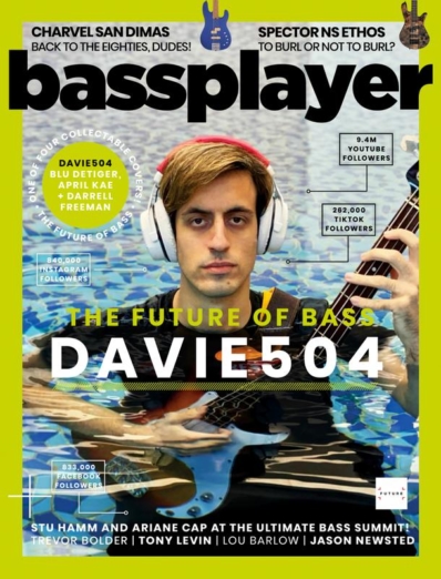 Bass Player August 01, 2021 Issue Cover