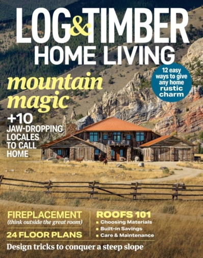 Log and Timber Home Living November 01, 2021 Issue Cover