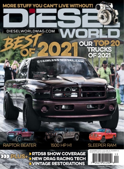 Diesel World December 01, 2021 Issue Cover