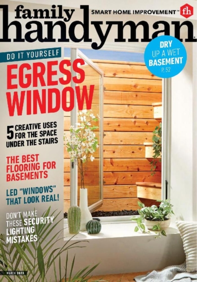 The Family Handyman March 01, 2023 Issue Cover