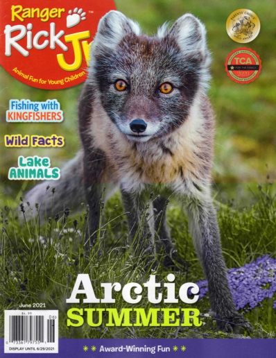 Ranger Rick Jr. June 01, 2021 Issue Cover