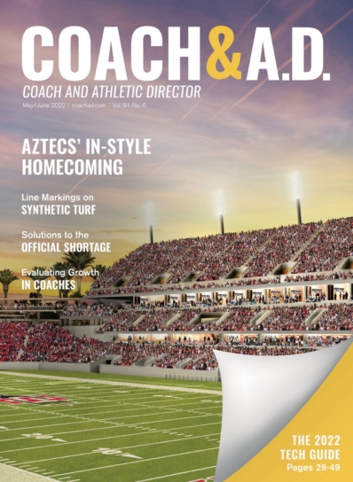 Coach & Athletic Director May 01, 2022 Issue Cover