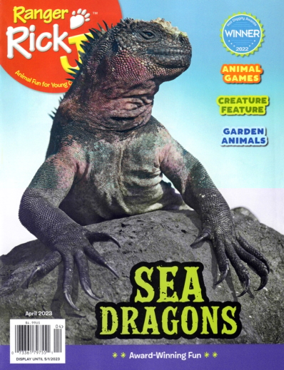 Ranger Rick Jr. April 01, 2023 Issue Cover