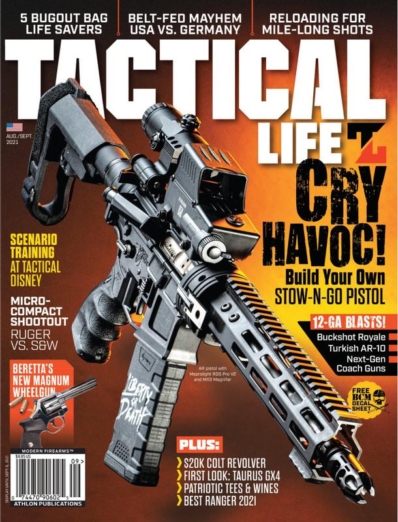 Tactical Life August 01, 2021 Issue Cover