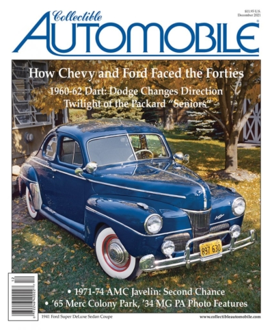 Collectible Automobile December 01, 2021 Issue Cover