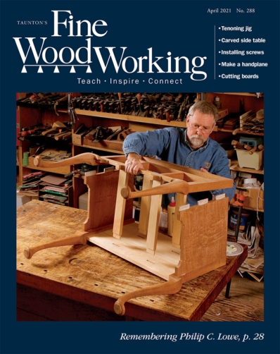 Fine Woodworking | 4/1/2021 Cover