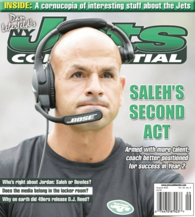 Jets Confidential August 01, 2022 Issue Cover