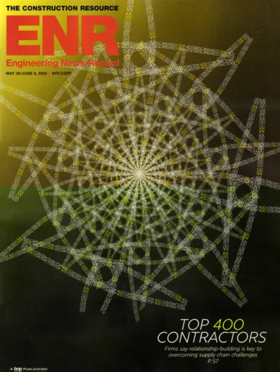 Engineering News Record May 30, 2022 Issue Cover