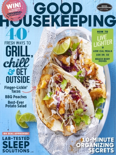 Good Housekeeping August 01, 2017 Issue Cover