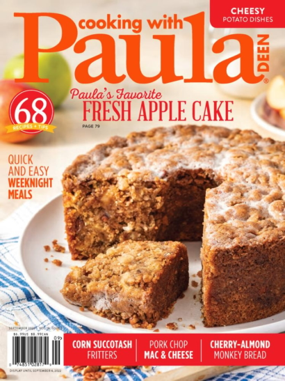 Cooking With Paula Deen September 01, 2022 Issue Cover