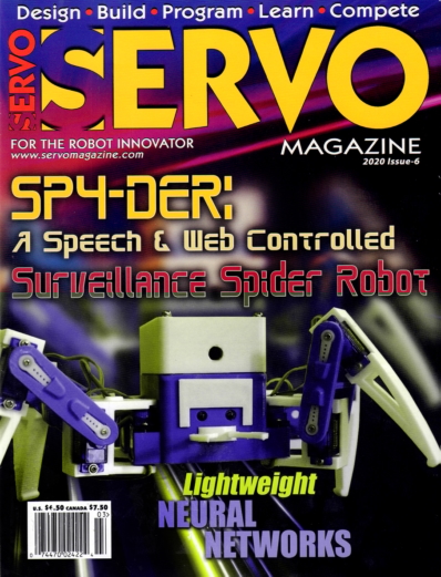 Servo Magazine December 01, 2020 Issue Cover
