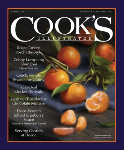 Cook's Illustrated November 01, 2021 Issue Cover