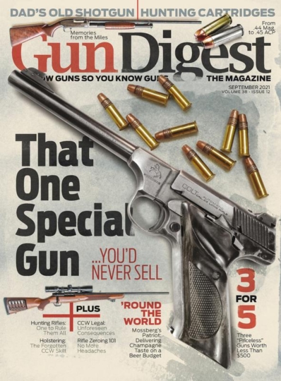 Gun Digest September 01, 2021 Issue Cover