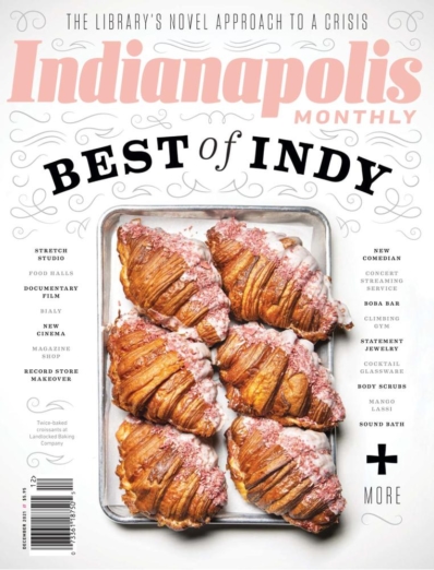 Indianapolis Monthly December 01, 2021 Issue Cover
