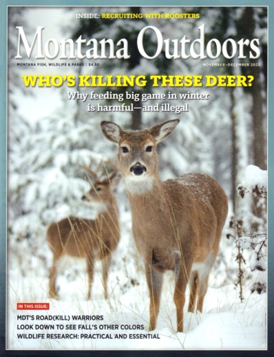 Montana Outdoors November 01, 2022 Issue Cover