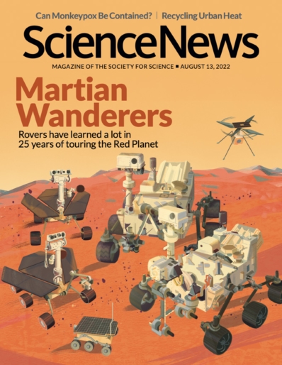 Science News August 13, 2022 Issue Cover
