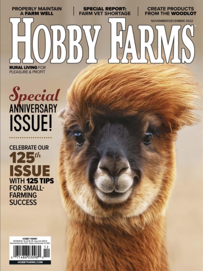 Hobby Farms November 01, 2022 Issue Cover