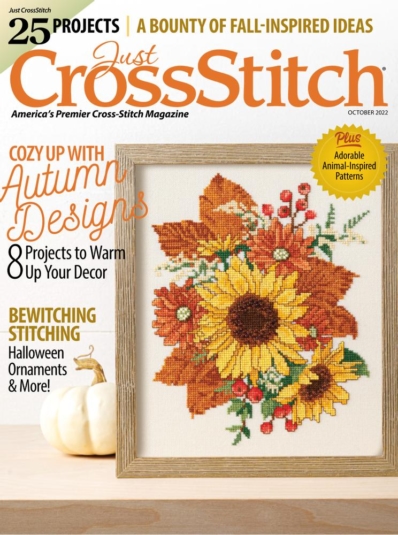Just CrossStitch October 01, 2022 Issue Cover