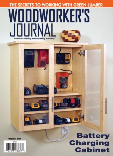 Woodworker's Journal October 01, 2021 Issue Cover