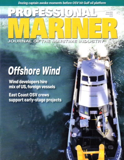 Professional Mariner March 01, 2023 Issue Cover