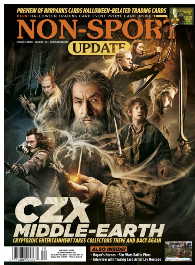 Non-Sport Update October 01, 2021 Issue Cover