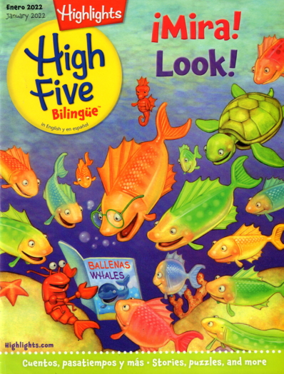 Highlights High Five Bilingue January 01, 2022 Issue Cover