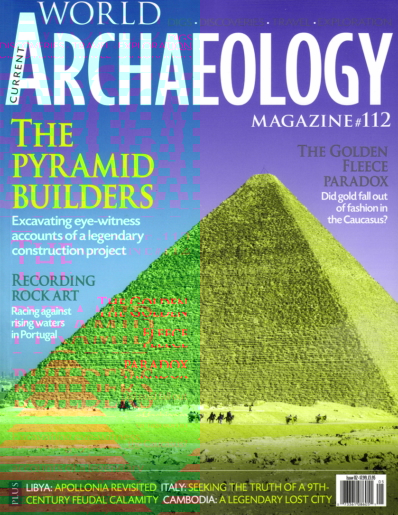 Current World Archaeology April 01, 2022 Issue Cover