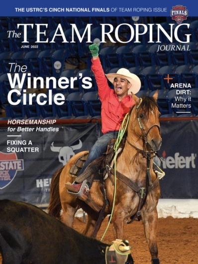 The Team Roping Journal June 01, 2022 Issue Cover