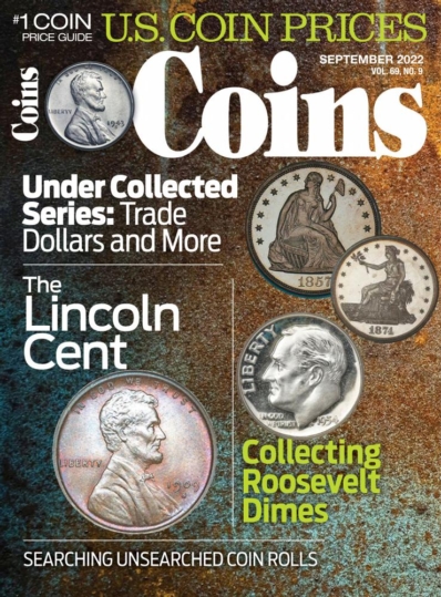 Coins September 01, 2022 Issue Cover