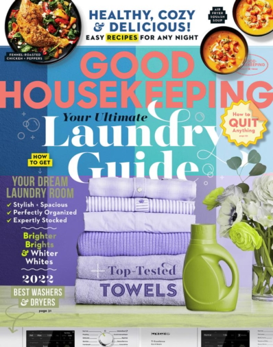 Good Housekeeping January 01, 2022 Issue Cover