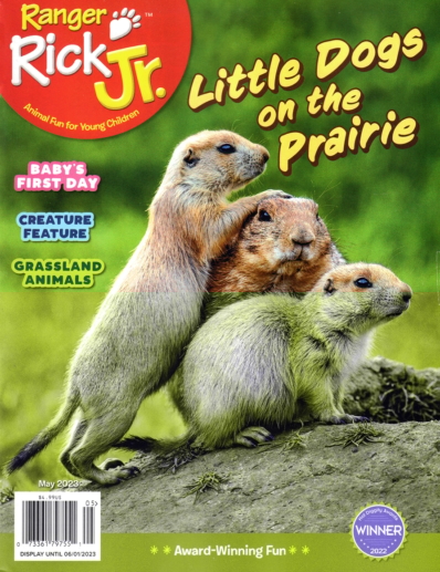 Ranger Rick Jr. May 01, 2023 Issue Cover