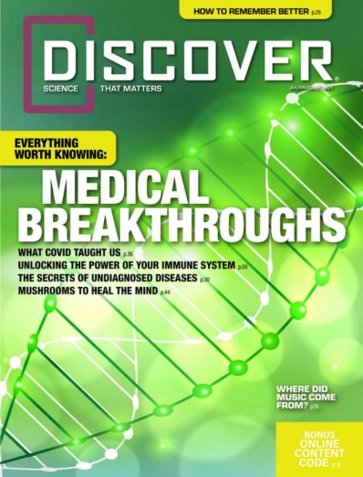 Discover July 01, 2021 Issue Cover