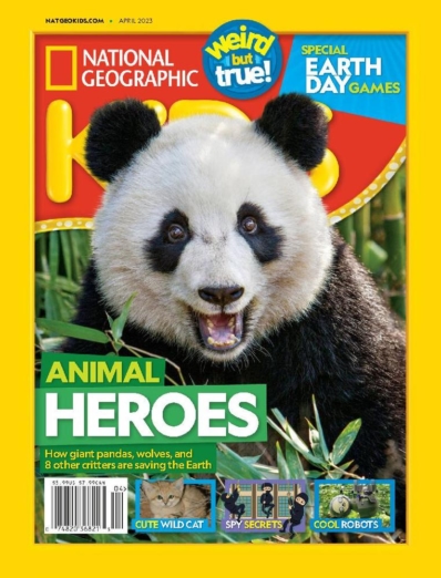 National Geographic Kids April 01, 2023 Issue Cover