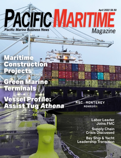 Pacific Maritime April 01, 2022 Issue Cover