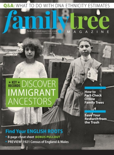 Family Tree January 01, 2022 Issue Cover