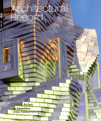 Architectural Record August 01, 2021 Issue Cover