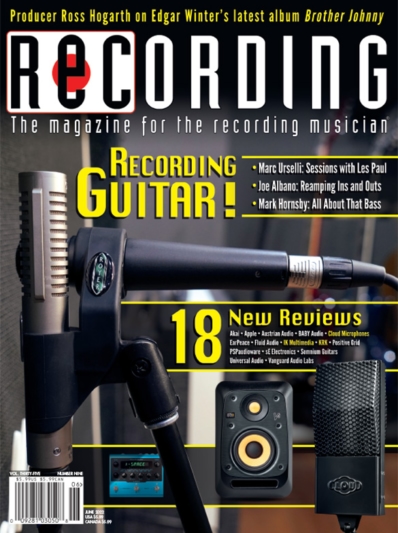 Recording Magazine June 01, 2022 Issue Cover