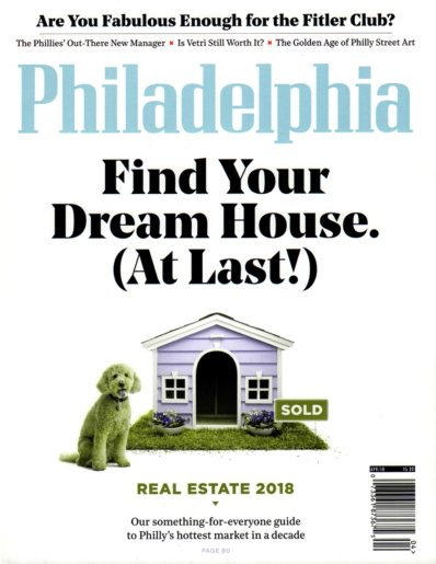 Philadelphia Magazine April 01, 2018 Issue Cover