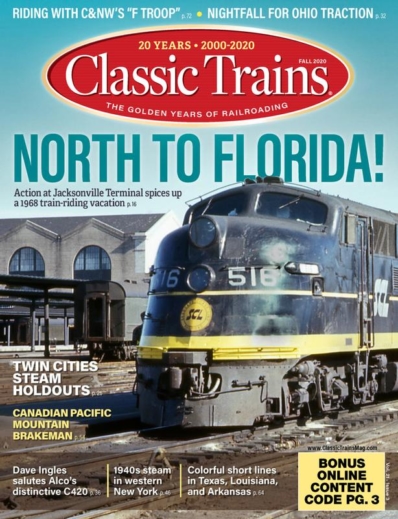 Classic Trains | 9/1/2020 Cover