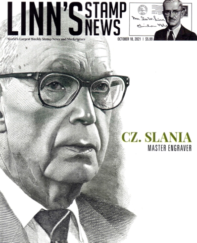 Linn's Stamp News Monthly October 18, 2021 Issue Cover