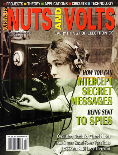 Nuts & Volts September 01, 2020 Issue Cover