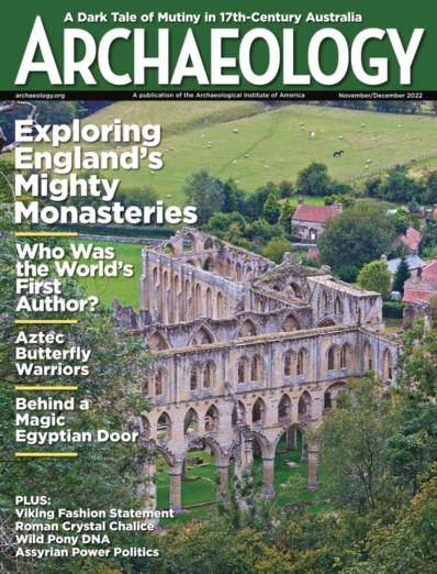 Archaeology November 01, 2022 Issue Cover