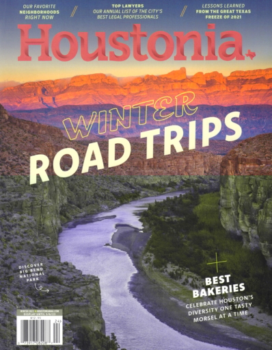 Houstonia December 01, 2022 Issue Cover