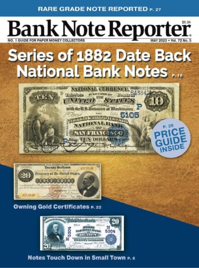 Bank Note Reporter May 01, 2023 Issue Cover