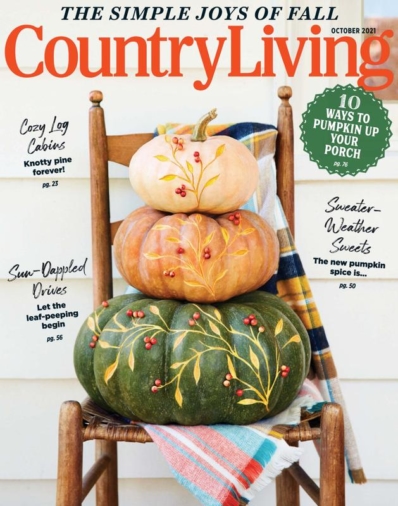 Country Living October 01, 2021 Issue Cover
