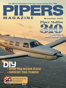 Pipers Magazine November 01, 2022 Issue Cover