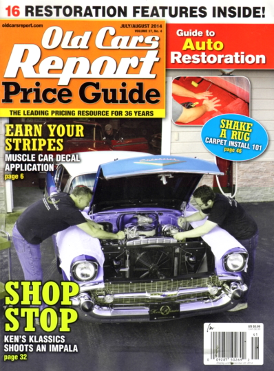 Old Cars Report Price Guide July 01, 2014 Issue Cover