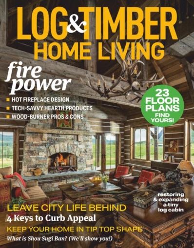 Log and Timber Home Living | 10/1/2020 Cover
