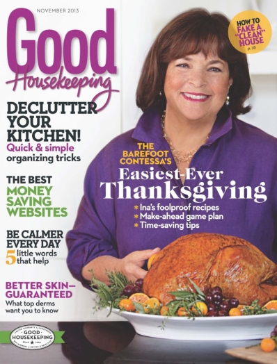 Good Housekeeping November 01, 2013 Issue Cover