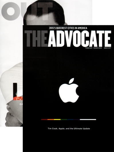 Out & The Advocate Edition February 01, 2015 Issue Cover